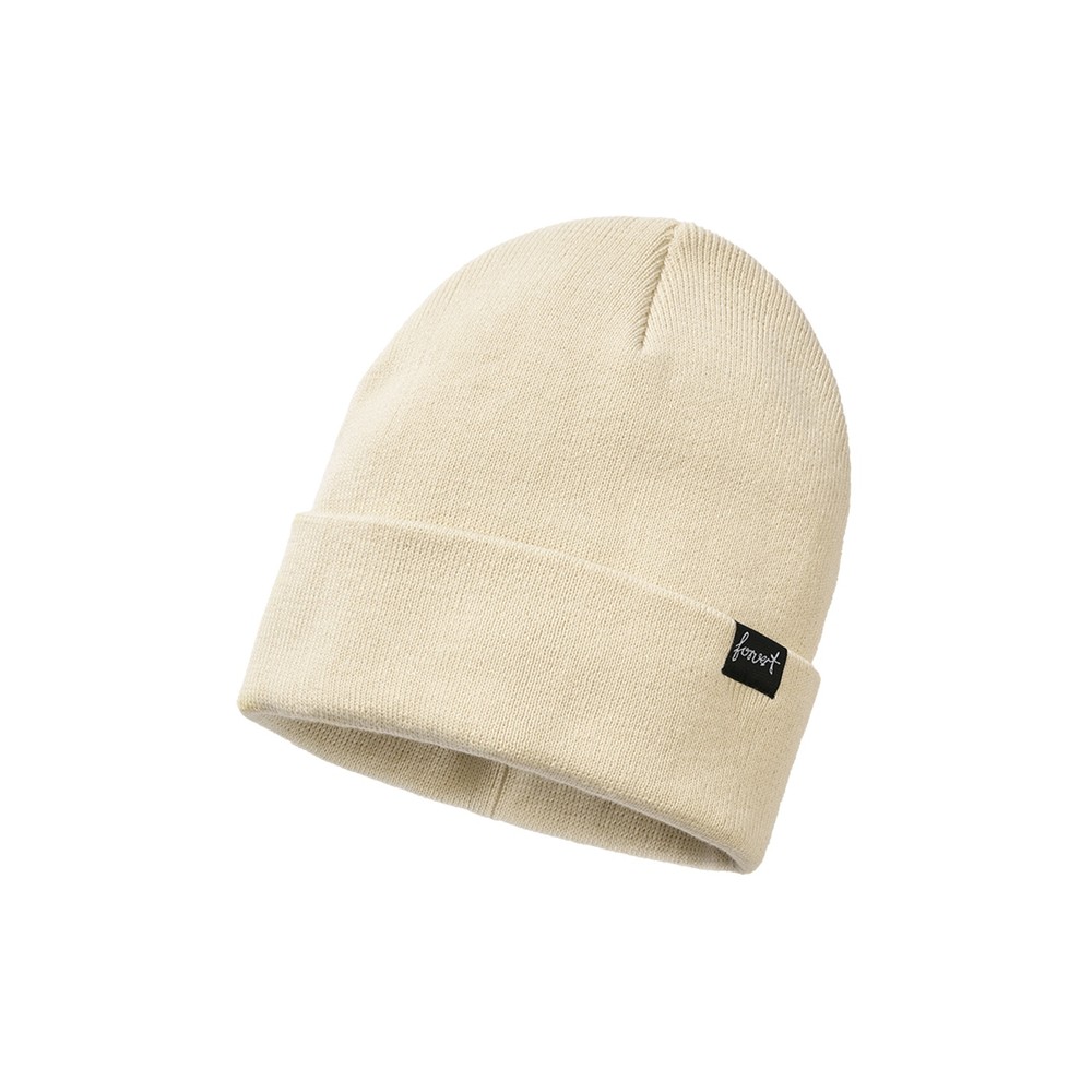 FORVERT - Maverick Rib Bonnet - Blanc cassé